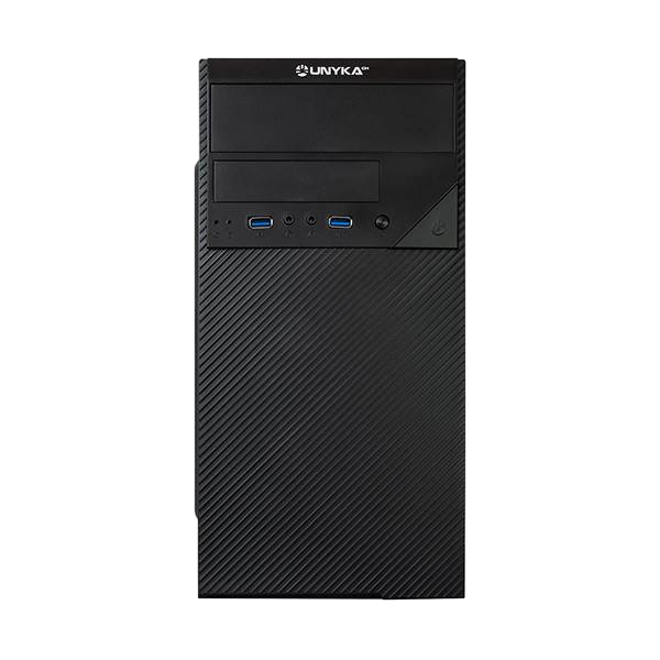 Unyka Aero C20 Black con FA 500W mATX  Caja Unyka Aero C20 Black con FA 500W mATX  Caja