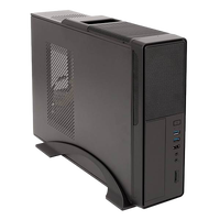 Unyka UK2010 MATX FA 450W Black Slim Caja Unyka UK2010 MATX FA 450W Black Slim Caja