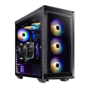 XPG Battlecruiser ARGB Cristal Templado USBC  Caja ATX