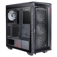 XPG Battlecruiser ARGB Cristal Templado USBC Caja ATX XPG Battlecruiser ARGB Cristal Templado USBC Caja ATX