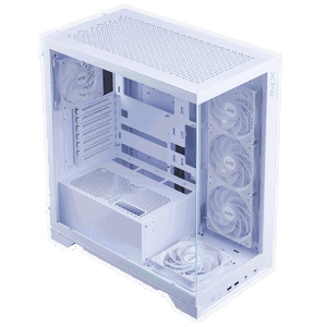XPG Invader X BTF ARGB Caja ATX MidTower Cristal Templado Blanca XPG Invader X BTF ARGB Caja ATX MidTower Cristal Templado Blanca