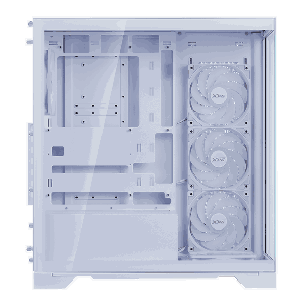 XPG Invader X BTF ARGB Caja ATX MidTower Cristal Templado Blanca XPG Invader X BTF ARGB Caja ATX MidTower Cristal Templado Blanca