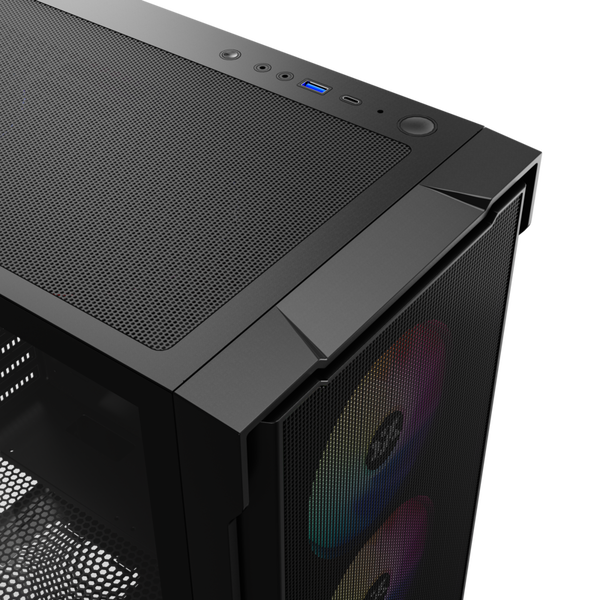 XYZ Airone 300X Mesh  Caja ATX Cristal Templado XYZ Airone 300X Mesh  Caja ATX Cristal Templado