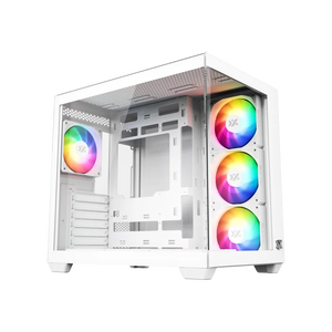 XYZ Tesseract X ARGB Caja ATX Cristal Templado Blanca XYZ Tesseract X ARGB Caja ATX Cristal Templado Blanca