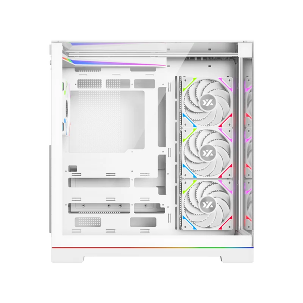 XYZ Tesseract ARGB  Caja ATX Cristal Templado Blanca XYZ Tesseract ARGB  Caja ATX Cristal Templado Blanca