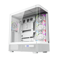 XYZ Quantum ARGB Caja ATX Cristal Templado Blanca XYZ Quantum ARGB Caja ATX Cristal Templado Blanca