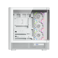 XYZ Quantum ARGB Caja ATX Cristal Templado Blanca XYZ Quantum ARGB Caja ATX Cristal Templado Blanca
