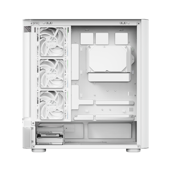 XYZ Quantum ARGB  Caja ATX Cristal Templado Blanca XYZ Quantum ARGB  Caja ATX Cristal Templado Blanca