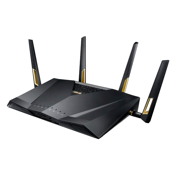 Asus RTAX88U AX6000 WiFi6 Dual Band  AiMesh  Router Gaming Asus RTAX88U AX6000 WiFi6 Dual Band  AiMesh  Router Gaming