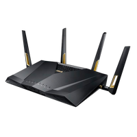 Asus RTAX88U AX6000 WiFi6 Dual Band AiMesh Router Gaming Asus RTAX88U AX6000 WiFi6 Dual Band AiMesh Router Gaming