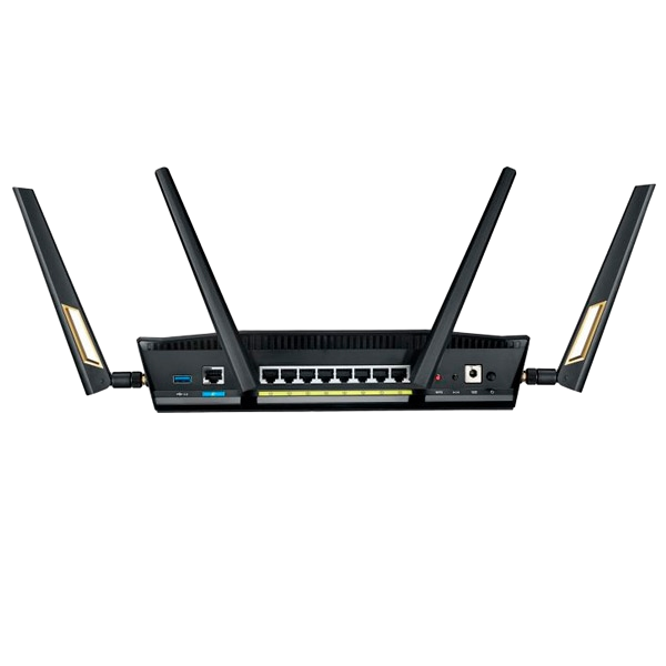 Asus RTAX88U AX6000 WiFi6 Dual Band  AiMesh  Router Gaming Asus RTAX88U AX6000 WiFi6 Dual Band  AiMesh  Router Gaming