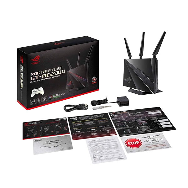 Asus ROG Rapture GTAC2900 Dual Band  Router Inalámbrico Asus ROG Rapture GTAC2900 Dual Band  Router Inalámbrico
