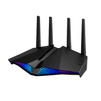 Asus RTAX82U AX5400 WiFi6 Dual Band AiMesh Router Gaming Asus RTAX82U AX5400 WiFi6 Dual Band AiMesh Router Gaming