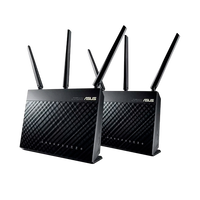 Asus RTAC68U AC1900 Pack de 2  Router