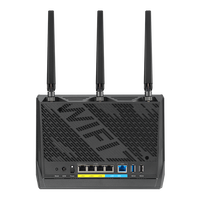 Asus RTBE86U Router WiFi 7 8600Mbps 1x Puerto 10G 4 Puertos 25G Negro Asus RTBE86U Router WiFi 7 8600Mbps 1x Puerto 10G 4 Puertos 25G Negro