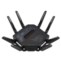 Asus ROG Rapture GTBE98 Router WiFi 7 Banda Cuádruple 10G Ethernet Asus ROG Rapture GTBE98 Router WiFi 7 Banda Cuádruple 10G Ethernet