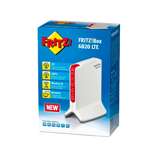 AVM FRITZBox 6820 LTE WIFI N Router AVM FRITZBox 6820 LTE WIFI N Router