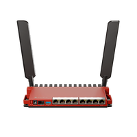 MikroTik L009UiGS2HaxDIN  Router 8xGbE Wifi 6 AX 1xSFP USB