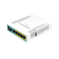 MikroTik hEX PoE RB960PGS | Router 5xGbE 4xPoE 1xSFP