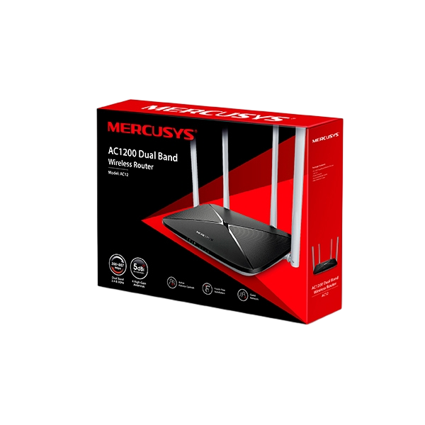 Mercusys AC12 AC1200 Router Mercusys AC12 AC1200 Router