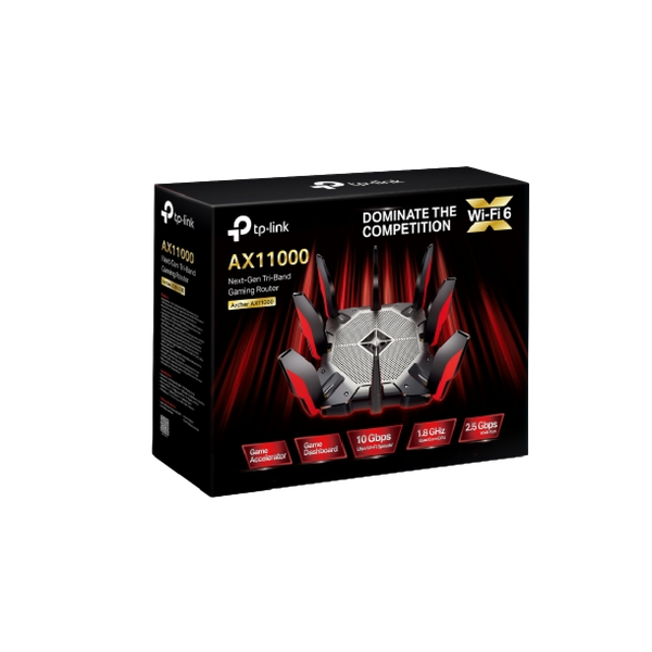 TPLink Archer AX11000 WiFi 6 Triple Banda  Router Gaming TPLink Archer AX11000 WiFi 6 Triple Banda  Router Gaming