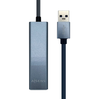 Aisens A1060401 Ethernet 3xUSB RJ45 USB 30  Adaptador HUB