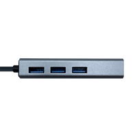 Aisens A1060401 Ethernet 3xUSB RJ45 USB 30  Adaptador HUB