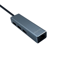 Aisens A1060401 Ethernet 3xUSB RJ45 USB 30  Adaptador HUB
