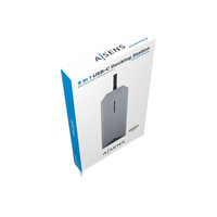 Aisens ASUC9P001GR HDMI 3x USB RJ45 Audio Lector Tarjetas USBC MicroSD USB Dock Aisens ASUC9P001GR HDMI 3x USB RJ45 Audio Lector Tarjetas USBC MicroSD USB Dock