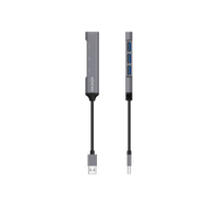 Aisens A1060540 4x USB Hub USB 30 10cm  Adaptador USB