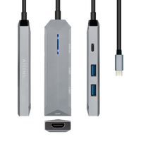 Aisens ASUC4P002GR USBC HDMI 15cm  Dock
