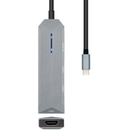 Aisens ASUC4P002GR USBC HDMI 15cm  Dock