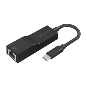 Aisens A1060765 USB TipoC a RJ45 Ethernet 1000Mbps  Adaptador USB