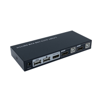 Aisens A1110400 Conmutador KVM HDMI 2 PC con 1 solo Teclado Switch HDMI para Ordenadores Aisens A1110400 Conmutador KVM HDMI 2 PC con 1 solo Teclado Switch HDMI para Ordenadores