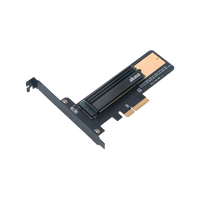 Akasa M2 x4 PCIe NVMe a PCIe x4 con disipador  Adaptador