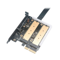 Akasa Doble M2 PCIe NVMe RGB LED  Adaptador