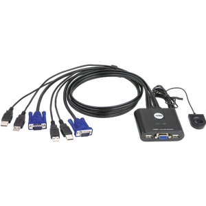 Aten CS22UAT 2 PC VGA USB  KVM