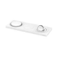 Belkin WIZ016VFWH Magsafe 3 En 1 Cargador Inalambrica Belkin WIZ016VFWH Magsafe 3 En 1 Cargador Inalambrica
