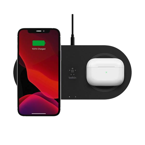 Belkin WIZ008VFBK 15W Boost Charge Cargador Inalambrica Belkin WIZ008VFBK 15W Boost Charge Cargador Inalambrica