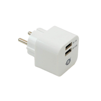 Conceptronic CUSBPWR34A Cargador 5V 2XUSB   Adaptador
