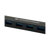 Conceptronic USB 31 USBC a 4 USB 30  Hub USB