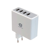 Conceptronic 5V 4xUSB 3x1A y 1x24A a shucko  Adaptador