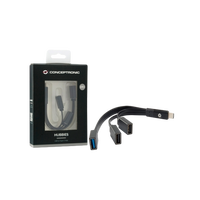 Conceptronic HUBBIES01B USBC a 2 USB 301 USB 20 Bk  Hub