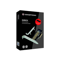 Conceptronic PCIe M2 NVMe Disipador Controladora Conceptronic PCIe M2 NVMe Disipador Controladora