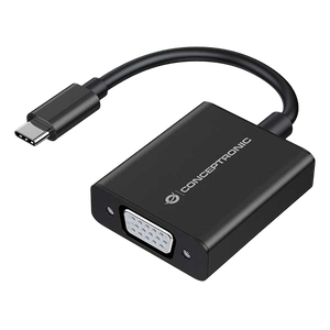 Conceptronic USBC Macho a VGA Hembra Adaptador Conceptronic USBC Macho a VGA Hembra Adaptador