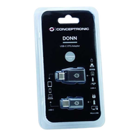 Conceptronic USBC 31 MicroUSB USBA Pack x2  Adaptador