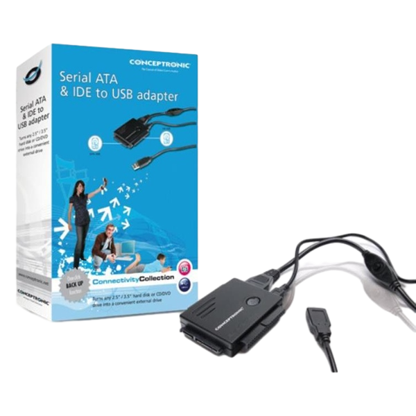 Conceptronic CSATAI23U SATA  IDE a USB  Adaptador USB Conceptronic CSATAI23U SATA  IDE a USB  Adaptador USB