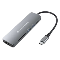 Conceptronic HUB 6 en 1 HDMI USB-C Lector SD - Adaptador Conceptronic HUB 6 en 1 HDMI USB-C Lector SD - Adaptador