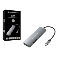 Conceptronic HUB 6 en 1 HDMI USBC Lector SD  Adaptador