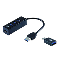 Conceptronic HUB 4 Puertos USB 3.0 - Adaptador Conceptronic HUB 4 Puertos USB 3.0 - Adaptador
